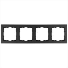 Изображение Рамка G-Classic 4-постовая, цвет Антрацит